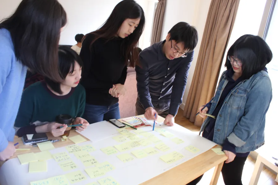 設計工作坊現場